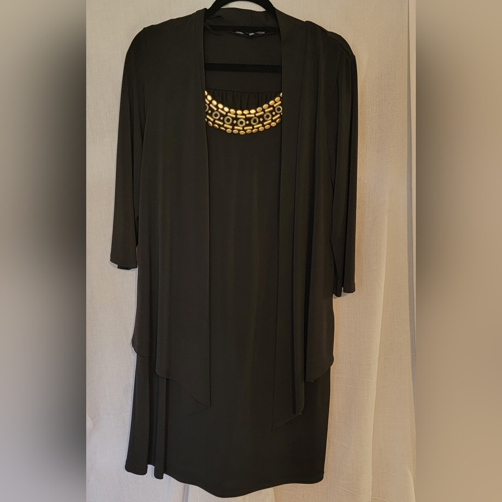 Tiana B. Black dress